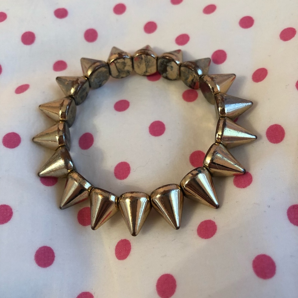 Plastic Spiked Bracelet
